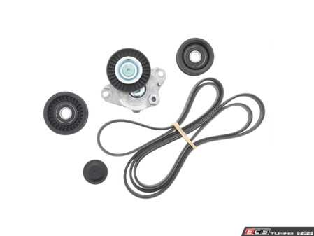 ES#2800543 - ADK0009P - Drive Belt Kit - Includes One (1) Drive Belt, One (1) Drive Belt Tensioner, and Two (2) Drive Belt Idler Pulleys. - Continental - Mercedes Benz