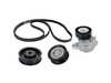 ES#2800748 - ADK0012P - Drive Belt Kit - Includes One (1) Drive Belt, One (1) Drive Belt Tensioner, and Two (2) Drive Belt Idler Pulleys. - Continental - Mercedes Benz
