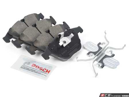 ES#4789481 - BC1260C - Bosch QuietCast Ceramic Brake Pads - Front - Bosch QuietCast brake pads offer quiet operation and low dust without affecting peformance or longevity - Bosch - BMW