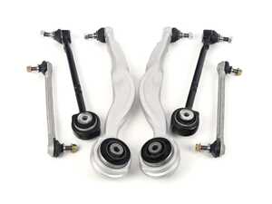 ES#4708660 - 10001-00860 - Mercedes-Benz W212 4Matic Front Control Arms / Ball Joints / Sway Bar Links - 6 Piece Kit  - Featuring Hamburg Technic Front Suspension Refresh Kit! - Hamburg Tech - Mercedes Benz