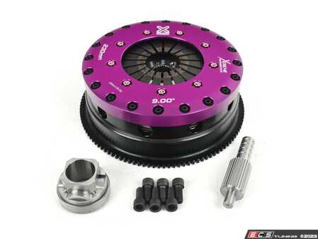 ES#4689914 - XKBM23596-2G - 9" Twin Disc Clutch and Flywheel Kit - Solid Organic Discs - Designed specifically for high horsepower, street driven vehicles, the 9" twin disc organic is the ultimate street clutch. Rated for 890 ft-lb! - XClutch - BMW