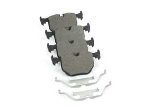 ES#4809884 - BE683H - Bosch Blue Semi-Metallic Brake Pads With Hardware - Rear - A great value pad that offers strong, consistent braking and low dust - Bosch - BMW