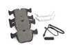 ES#4808465 - BP681 - Bosch QuietCast Semi-Metallic Brake Pads - Front - Bosch QuietCast brake pads offer quiet operation and low dust without affecting peformance or longevity - Bosch - BMW