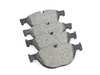 ES#4810240 - BE1409 - Bosch Blue Semi-Metallic Brake Pads - Front - A great value pad that offers strong, consistent braking and low dust - Bosch - BMW