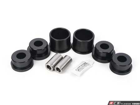ES#2804690 - PFR5-1104Bx2 - Race Polyurethane Rear Trailing Arm Complete Bushing Set - Helps maintain proper suspension geometry for improved handling and less "rear steer" feeling - Powerflex Black Series - MINI
