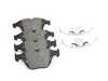 ES#4810105 - BE1260CH - Bosch Blue Semi-Metallic Brake Pads With Hardware - Front - A great value pad that offers strong, consistent braking and low dust - Bosch - BMW