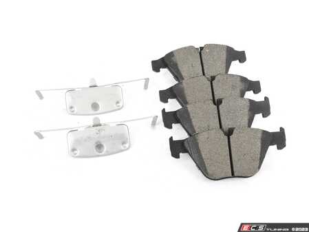 ES#4808484 - BC918 - Bosch QuietCast Ceramic Brake Pads - Front - Bosch QuietCast brake pads offer quiet operation and low dust without affecting peformance or longevity - Bosch - BMW