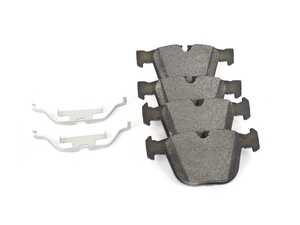 ES#4810117 - BE919H - Bosch Blue Semi-Metallic Brake Pads With Hardware - Rear - A great value pad that offers strong, consistent braking and low dust - Bosch - BMW