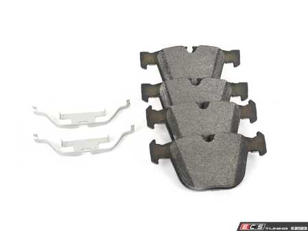 ES#4810117 - BE919H - Bosch Blue Semi-Metallic Brake Pads With Hardware - Rear - A great value pad that offers strong, consistent braking and low dust - Bosch - BMW