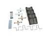 ES#4789445 - BP31 - Bosch QuietCast Semi-Metallic Brake Pads - Front - Bosch QuietCast brake pads offer quiet operation and low dust without affecting peformance or longevity - Bosch - Mercedes Benz Porsche