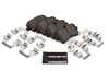 ES#3991151 - Z26-1547 - Z26 Extreme Street Rear Brake Pad Set - Carbon-fiber ceramic formula that offers extreme braking performance. Includes hardware. - Power Stop - Audi Porsche