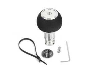 ES#3617866 - GS2MINI - BFI GS2 Heavy Weight Shift Knob - Black Air Leather - Machined - A superb interior upgrade with added weight for smoother shifting for your MINI Cooper - Black Forest Industries - MINI