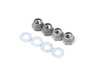 ES#4148374 - 72763-2 - Sway Bar Kit - Adjustable - Includes a 28mm front and 24mm rear sway bars that are both adjustable with Teflon composite bushings - H&R - Volkswagen