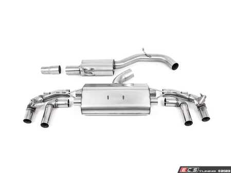 ES#4819293 - SSXVW630 - Milltek Resonated Exhaust System  - Turn up the volume with this Cat-Back Exhaust System! - Milltek Sport - Volkswagen