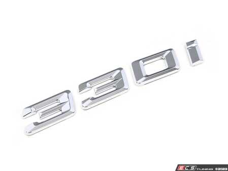 ES#4189046 - 51147494320 - Model Emblem - 330I - Genuine BMW - BMW