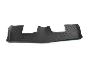 ES#3459981 - 448873 - 3rd Row FloorLiner - Black - Laser measured for perfect fitment and ultimate protection against moisture and debris - WeatherTech - Audi