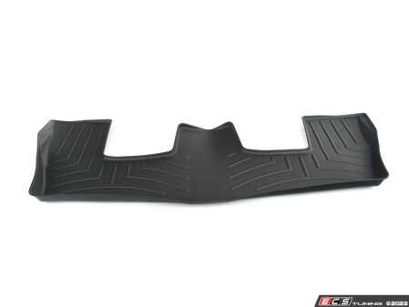 ES#3459981 - 448873 - 3rd Row FloorLiner - Black - Laser measured for perfect fitment and ultimate protection against moisture and debris - WeatherTech - Audi