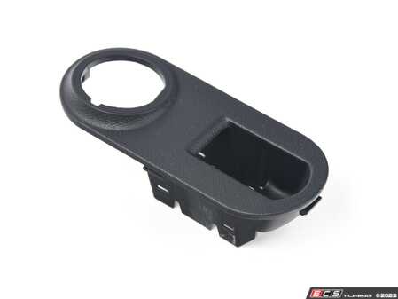 ES#325296 - 1Y0864375G2QL - Console Trim Panel - Black - Genuine Volkswagen Audi - Volkswagen
