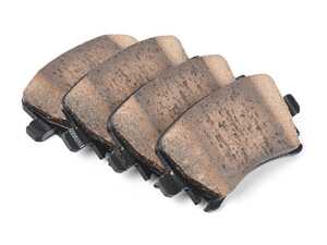 ES#4687548 - 1K0698451T - Rear Brake Pad Set - Restore the stopping power in your vehicle - Genuine Volkswagen Audi - Volkswagen