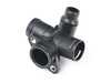ES#4766156 - 06D121132C - Coolant Hose Flange  - Located rear engine, this flange houses the temp sensor - Bremmen Parts - Audi