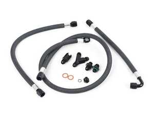 ES#4759169 - JHM-C740TFLRRK - Braided Kevlar Fuel Line Re-Route Kit - Upgrade your performance with a Kevlar Braided Fuel Line Kit, engineered for efficiency and longevity. - JH Motorsports  - Audi
