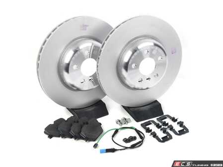 ES#4643117 - 34216860925kt3KT - Rear Brake Service Kit - OE brake service kit including pads, rotors, and wear sensors. - Genuine BMW - BMW