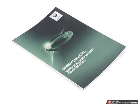 ES#4420057 - 01405A39127 - OWNER'S HANDBOOK, NAV & INFO - Genuine BMW - BMW