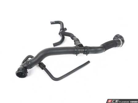 ES#4004577 - 1K0122101KT - Radiator Hose - Upper - Connects the upper radiator port to the water pump housing and transmission cooler - Rein - Audi Volkswagen