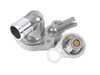 ES#4760015 - 11537512733-M - Thermostat Housing Kit - Includes gasket, thermostat, and upgraded aluminum housing in one kit. Stock temperature thermostat - Bremmen Parts - MINI