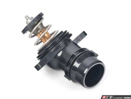 ES#4759992 - 06H121121L - Thermostat Housing with Thermostat - Complete assembly with OE temperature 95C thermostat 06H121113B - Bremmen Parts - Audi Volkswagen