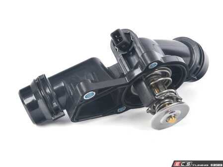 ES#4759911 - 11537509227 - Thermostat With Housing - A common item to crack causing leaks - Bremmen Parts - BMW
