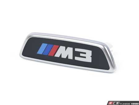 ES#4732262 - 52108745043 - M3 Badge for Seats - Badge for M3 Seats, Without M3 CS - Genuine BMW - BMW