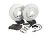 ES#3989318 - CRK7977 - Z17 Coated Brake Kit - Front Pair 11.10" (282x22) - Includes Evolution GEOMET Coated Rotors & Z17 Clean Ride Ceramic Brake Pads - Power Stop - MINI