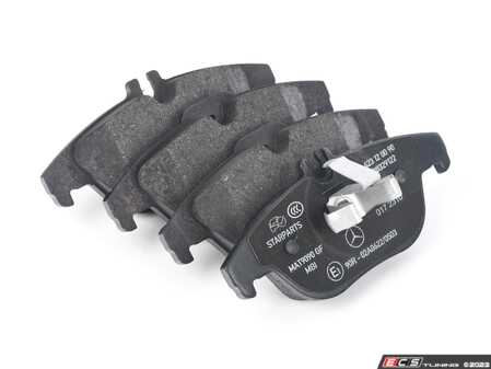 ES#4432450 - 000420020590 - Rear Brake Pad Set - does not include brake wear sensors - Genuine Mercedes Benz - Mercedes Benz