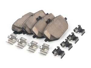 ES#4461284 - 0004202206 - Rear Brake Pad Set - does not include brake wear sensors - Genuine Mercedes Benz - Mercedes Benz