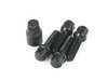 ES#4745663 - 003901ECS40BB -  Ball Seat Locking Wheel Bolt Kit - Black zinc coated wheel lock bolts made specifically for OE wheels. M14x1.5x40mm - ECS - Audi Volkswagen