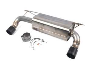 ES#3241134 - D660-0067-BLK - Stainless Axle-Back Exhaust - Black Tips - Civilized performance for the discerning enthusiast - +6HP/+5TQ - Dinan - BMW