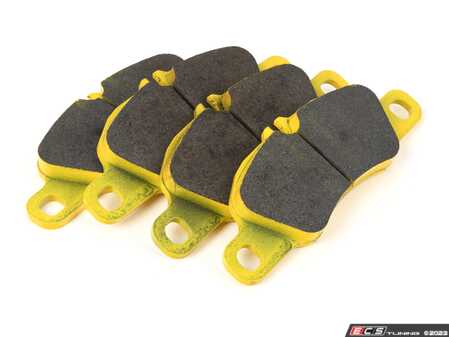 ES#3546280 - 8074RSL1 - RSL1 Yellow Endurance Racing Brake Pads - Front  - Popular street and endurance racing pad with slightly higher friction levels than RSL29 pads. Same friction material used in several European racing series. - Pagid Racing - Porsche
