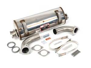 ES#3643397 - 248504 - Rear Muffler "Cup" & Connecting Pipes Kit - 100% handcrafted in Italy. Stainless steel construction. Legendary sound! - Supersprint - Porsche