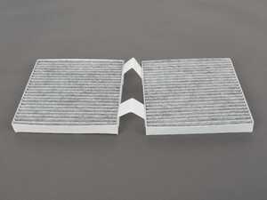 ES#4783007 - 64319237157C - Charcoal Lined Cabin Filter / Fresh Air Filter - Filter the air coming into your vehicle. - Hengst - BMW