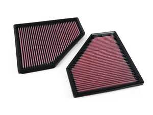 ES#4660530 - 33-3171 - K&N Replacement Air Filter Set - Engineered to improve airflow and designed to provide an increase in horsepower - K&N - BMW