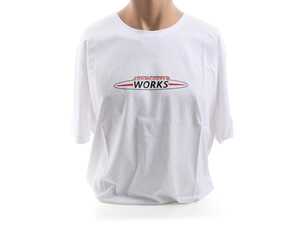 ES#3442676 - 80142454512 - MINI JCW MEN'S Logo T Shirt Logo White - XXL - Show your JCW style with this shirt - Genuine MINI - MINI