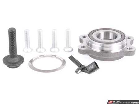 ES#4820806 - 4E0498625Dkit1 - Front Wheel Bearing Kit - Priced Each - Fits left and right sides - Vemo - Audi