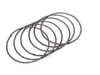 ES#3659335 - 279946 - JE Performance Forged Piston Set - Includes rings, wire locks, and wrist pins - 84mm bore, 8.5:1 CR, 95.9mm stroke - JE Piston - Volkswagen Porsche