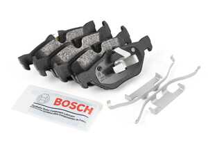 ES#4789449 - BP1267 - Bosch QuietCast Semi-Metallic Brake Pads - Rear - Bosch QuietCast brake pads offer quiet operation and low dust without affecting peformance or longevity - Bosch - BMW