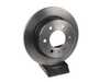ES#4485809 - 2E0615601A - Premium UV Coated OE Equivalent Rear Rotor - Brembo - 