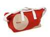 ES#4788434 - 80225B320D4 - MINI Car Face Detail Duffle Bag - RED/Tan - Travel in MINI style - Genuine MINI - MINI