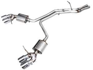 ES#4821055 - AWEMACAN302922TR - AWE Touring Edition Exhaust System - Macan 3.0T/2.9TT ('22+) - Crafted from 2.5 CNC mandrel-bent U.S.-sourced T304 stainless steel and delivers a civilized, smoothed tone throughout the range. - AWE - Porsche