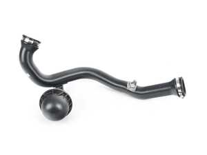 ES#4061279 - 8W0145673AL - Intercooler Charge Pipe - Inlet - Hard pressure pipe that connects the intercooler to the throttle body - Genuine Volkswagen Audi - Audi