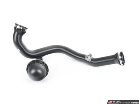 ES#4061279 - 8W0145673AL - Intercooler Charge Pipe - Inlet - Hard pressure pipe that connects the intercooler to the throttle body - Genuine Volkswagen Audi - Audi